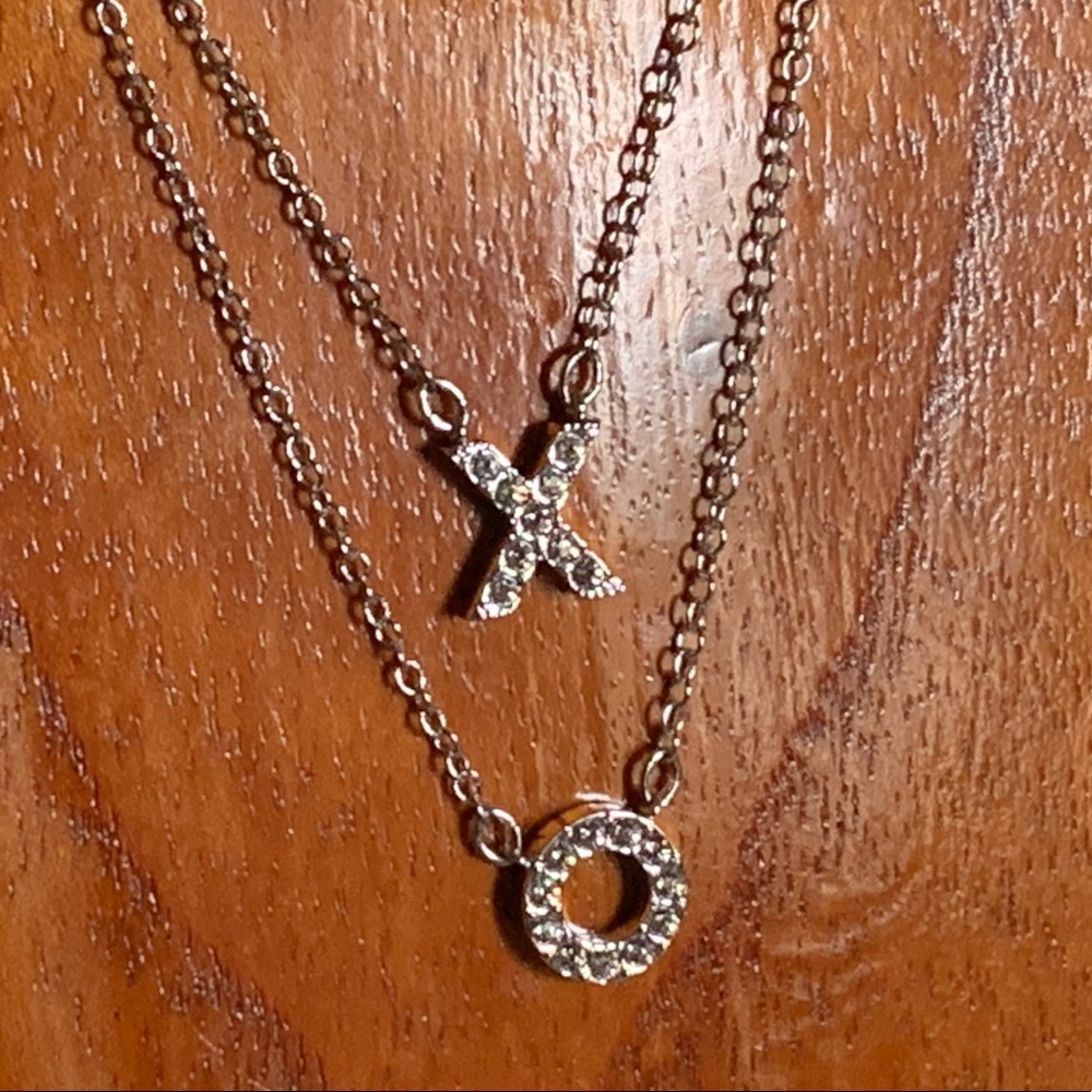 NEW Swarovski Touchstone Crystal ‘XO’ Necklace ❌⭕️ - Picture 2 of 7